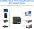 KUJOBUY DVI-I Dual-Link Male to HDMI Female Adapter, 1080p Converter for PC, Playstation, TV, Gold-Plated