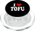 I LOVE HEART TOFU TEES I HEART LOVE TOFU PopSockets PopGrip for MagSafe