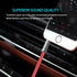 Alitutumao 3.5mm Audio Aux Cable, Hi-Fi Stereo Male to Male Audio Cord for Headphone, Smartphone, Car Stereo - 5FT