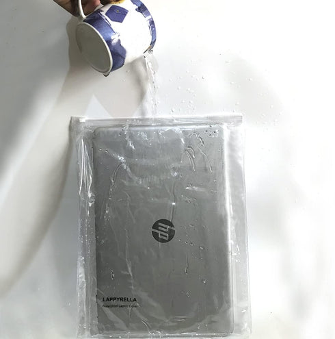Waterproof Cover for 15.6 Inch Laptop, Dustproof Scratch Proof Translucent Zip Lock PVC Bag (Max Size: 38 x 27 x 3.5 cm)