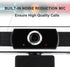 WEISHIXIN 1080P Webcam with Microphone, auto Zoom, Software Control & Privacy Cover, USB HD Computer Web Camera, Plug