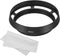 PATIKIL 62mm Lens Hood, Standard Vented Matte Surface Anti-reflective Hood with Cleaning Cloth for Nikon, Fujifilm