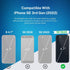 2022 SIM Card Tray Replacement for iPhone SE (Midnight) - Includes SIM Eject Pin Tool and Waterproof Rubber Seal - Easy