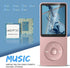 AGPTEK A02S 16GB MP3 70 128GB, Player, Hours Playback Lossless Sound Music Player, Supports up to Rose Gold