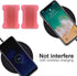 WUOJI 2Pack Universal Phone Grip for Smartphones - Phone Holder for Hand for Back of Phone - Wireless Charging