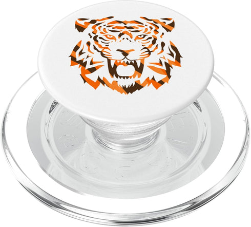 PopSockets MagSafe PopGrip for iPhone Bengal Tiger Art Design For Men Women Kids
