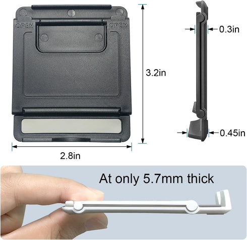 POQOD 2 Pack 15 14 13 12 11 8, Cell Phone Stand, Foldable Phone Holder for Desk Compatible with Phone Pro Xs Xs Max Xr