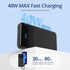 ZUOGGPET 10000mAh Pack 6 3 3A 1 Pack Portable Charger with Built in Cables, Power Bank with Cords Wires, Slim Travel