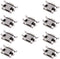 Oiyagai 10Pcs Phone Micro USB Type-B 5 Pin Female SMD Panel Mount Connectors