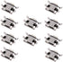 Oiyagai 10Pcs Phone Micro USB Type-B 5 Pin Female SMD Panel Mount Connectors