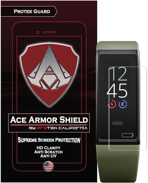 8 Pack Ace Armor Shield for Amazon Halo View Watch 2021, Screen Protector with Edge to Edge Coverage
