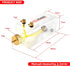 ZYHOBBY 1000ML,RC RC Fuel Tank Gas Fuel Bottle with Transparent Plastic for RC Airplane Model in USA
