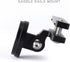 Cycling Mount for Garmin Varia Mount RTL510, RTL515 and TL300 Varia Rearview Radar or Tail Light, Solid All Metal Mount for Garmin Varia Under Bike Seatpost