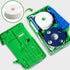 Cassette Fiber Optical Connector Cleaner, Fiber Optic Cleaning for 1.25mm/2.5mm, Cleans Over 500 Times