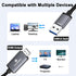 THANDBLE 3FT, 1080P 60Hz 3.0 7/8/10/11 USB to HDMI Adapter Cable USB A to Audio/Video Converter Cable for Monitor, TV