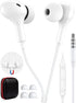 Wired Earbuds with Microphone, TITACUTE 3.5mm Wired Earphone, Magnetic in-Ear Headphone Jack Stereo Audio for iPhone 6,