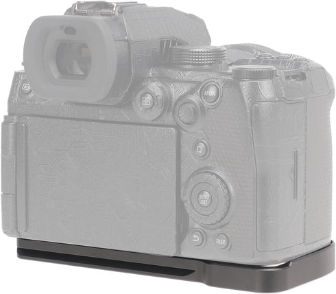 FocusFoto DC-S5 S5II/ DC-S5 S5IIX DC-G9M2 G9II Quick Release Baseplate QR Plate with Cold Shoe Mount for Panasonic