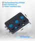 MUSICOZY Bluetooth 5.2 Module & Speakers for 3D Sleep Headphones Eye Mask with Charging Cable