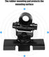 VGEBY 360 Car Antenna Mount Bracket, Degree Adjusting Angle Radio Antenna Mount Bas for Mobile Radio Car Clip Mount