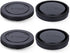 Camera Rear Lens Cap & Body Cap Cover for Sony E Mount A1 A7C A7R IV III A7 III II A7S III II A6600 A6500 A6400 A6300 A6100 A6000 Replace Sony ALC-B1EM -2 Packs