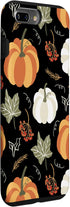 iPhone 7 Plus/8 Plus Case with Autumn Falling Leaves and Pumpkin Spice Harvest Happy Fall Design
