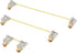 Stabilizer V2, Screw in Stabilizers with 2u 6.25u 7u Wires for Mechanical Keyboards (V2 Clear 100% Kit)