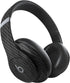 MightySkins Carbon Fiber Skin - Compatible with Beats Studio Pro, Black Wood, Protective Durable Finish