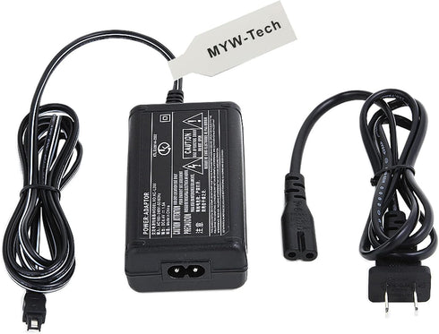 MYW-Tech CCD-TR87 AC DC Adapter Charger for Sony (NOT fit Other Models) Handycam Camcorder Video Camera Recorder DC