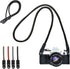 KONXISA Universal Camera Strap, Camera Neck Shoulder Strap with Nylon Material,100cm Vintage Climbing