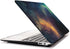UESWILL Galaxy Pattern Hard Shell Case Cover for 2010-2017 MacBook Air 13 inch, Nebula/Green