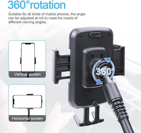 Cup Holder Phone Mount for Car, Upgraded Rotatable Holder, Compatible with iPhone 11/11 Pro/Pro Max, Samsung Galaxy