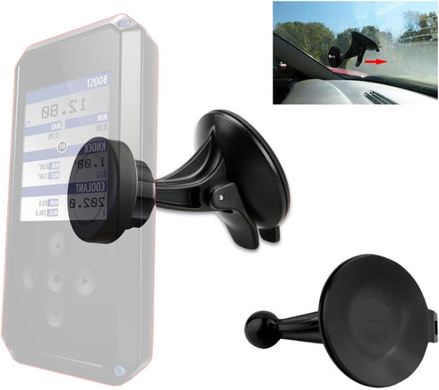 Enhanced Strong Car Windshield Suction Cup Mount with N60 Magnetic Cradle Holder for Bully Dog BDX/SCT BDX Programmer