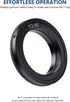 Lightdow T/T2 Mount Lens Adapter Ring for Nikon D5500 D3300 D3200 D5300 D3400 D7200 D750 D3500 D7500 D500 D600