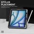 Protective Case for iPad Air 6th Generation 11-inch M2 2024, with Kickstand/Hand Strap/Shoulder Strap/Pencil