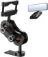 xsaaczm Radar Detector Mount Rearview Mirror Bracket,Car Truck Mirror Radar Mount Bracket,Aluminum Rearview