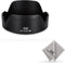 Lens Hood for Canon RF-S 10-18mm F4.5-6.3 IS STM, Reversible Shade, Replaces Canon EW-53B, Compatible with 49mm Filters