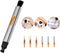 K&F Concept Multifunctional Lens Cleaning Kit, Aluminium Alloy Pen*1 + Airpods Stripper*3 + Flocking Sponge*3 for