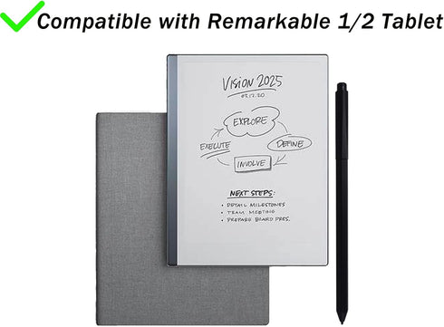 Stylus Pen for Remarkable 2 with Eraser, Replacement Pen for Remarkable 2 Tablet, EMR Stylus with Palm Rejection,