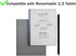 Stylus Pen for Remarkable 2 with Eraser, Replacement Pen for Remarkable 2 Tablet, EMR Stylus with Palm Rejection,