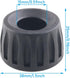 WHYHKJ 3PCS (15mm) Rubber Tripod Feet Accessory for Camera Non Slip Tripod Replacement Provides Stability for Indoor