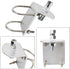 HYS Universal CB Antenna Mount with SO239 Stud, Heavy Duty 2pcs U-Bolt Clamp Bracket, L-Bracket with 10mm Hole