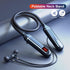 100 Hours Playtime Neckband Bluetooth Headphones, In-Ear Wireless Earphones with Microphone for Workout