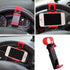 3 Pcs Adjustable Car Phone Holder Cradles, Universal Mobile Phone Mount for Car Steering Wheel