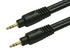 Monoprice Audio Cable - 10 Feet, Black | Premium 3.5mm Stereo Male to Male, Gold Plated