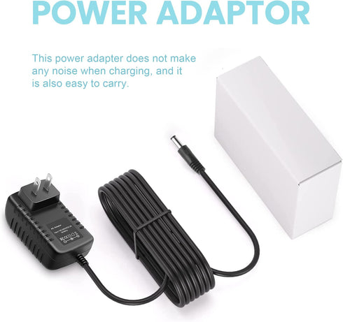 SLLEA AC/DC Adapter Charger Compatible with WowWee CHiP Robot Toy Dog - Smartbed Power Supply Cord