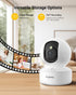BoyKeep 2K 5G/2.4GHz 360 2-Way (White-2 Pack) Pet Camera, Indoor Security Camera, WiFi Cameras for Baby Dog with Phone