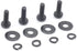 Replacement Screws VESA Compatible M4 12mm for TV/Monitor Wall Mount Brackets