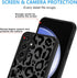 ZIYE Magnetic Case for Galaxy S23 FE, Leopard Pattern Phone Case with Camera Protection, Silicone TPU Cover