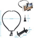 Neck Holder Lazy Neck Holder Stand, Universal Smart Phone Hanging Holder, Adjustable 4-6 inch Bracket