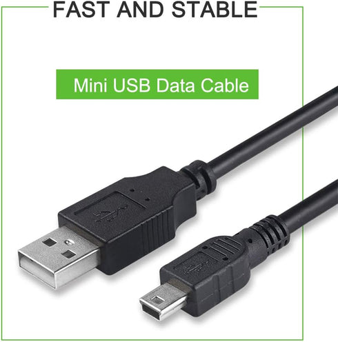 Nuvi 1490 USB Data Cable Charging Cord for Garmin nuvi GPS Navigator for Car